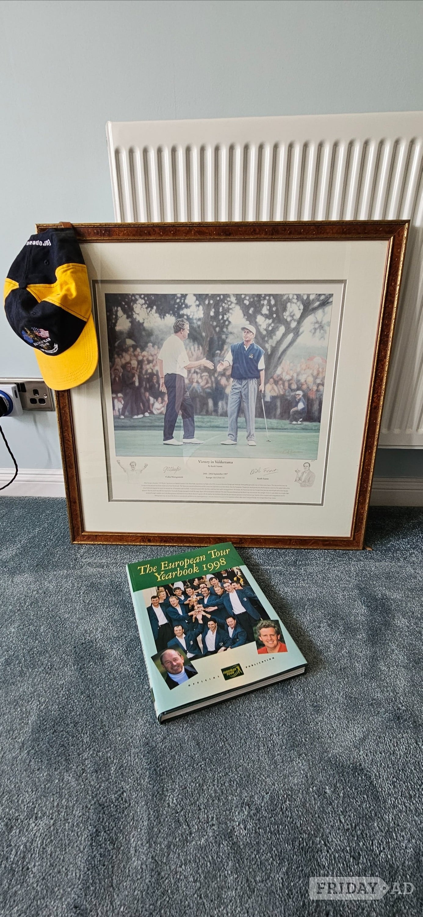 "Victory In Valderrama" Framed Golf Print in Littlehampton
