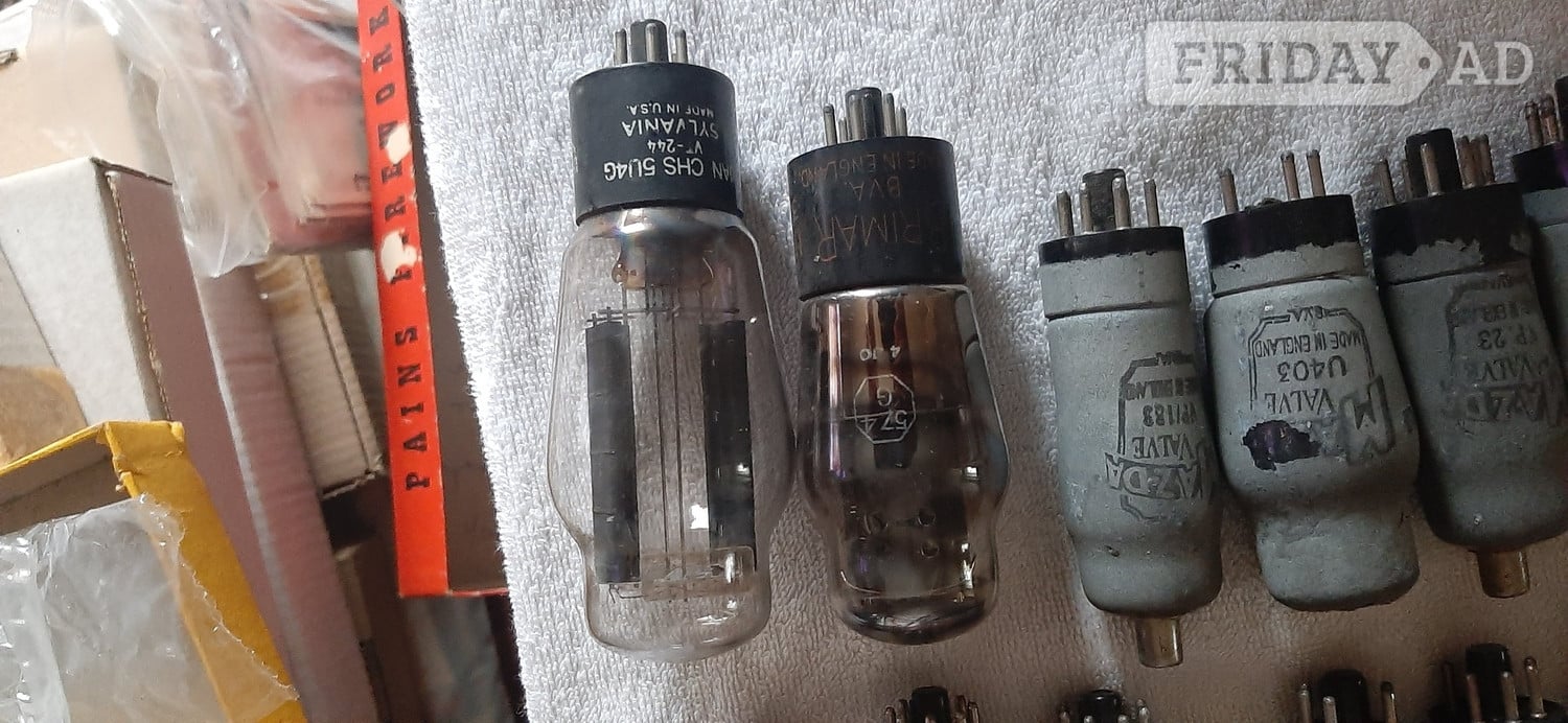 VALVES TUBES  RADIO