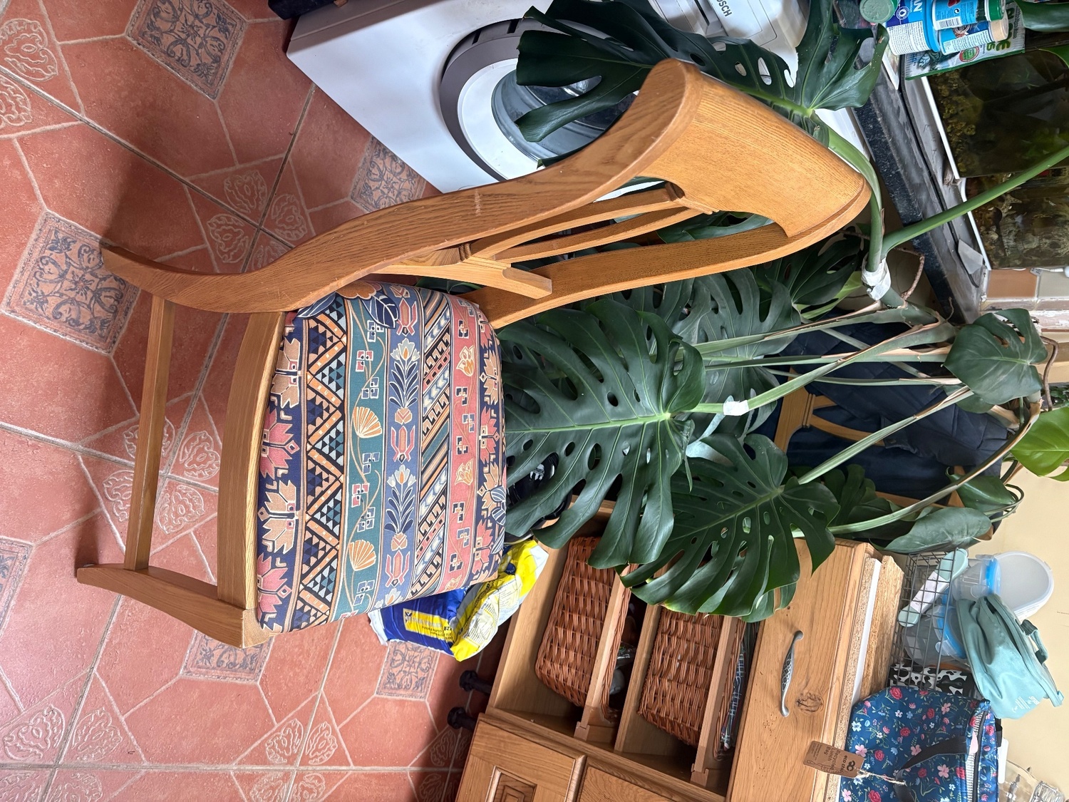 6 x Oak Dining Room Chairs 