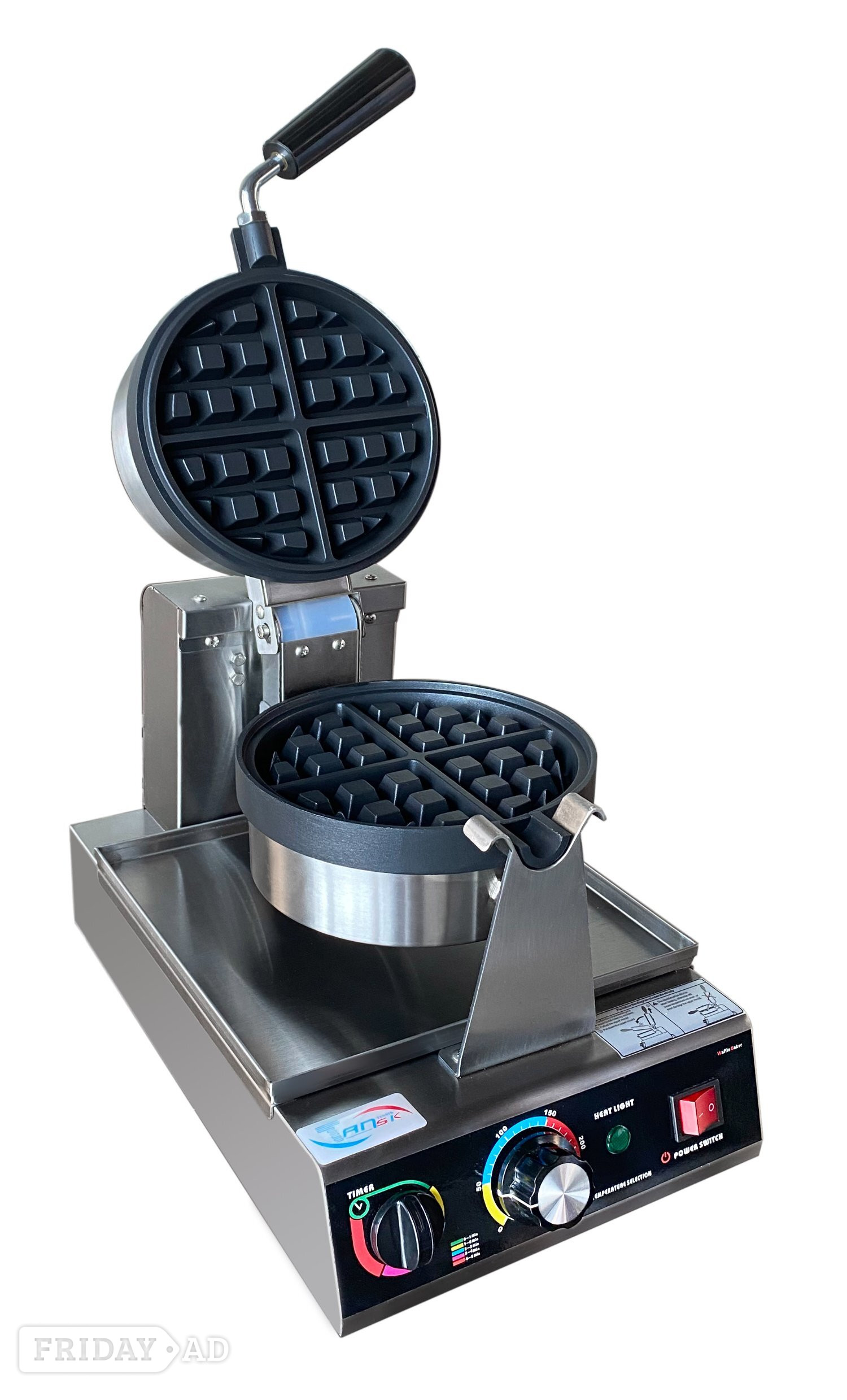 Commercial heavy duty waffle maker Round shape - Home Appliances in Birmingham