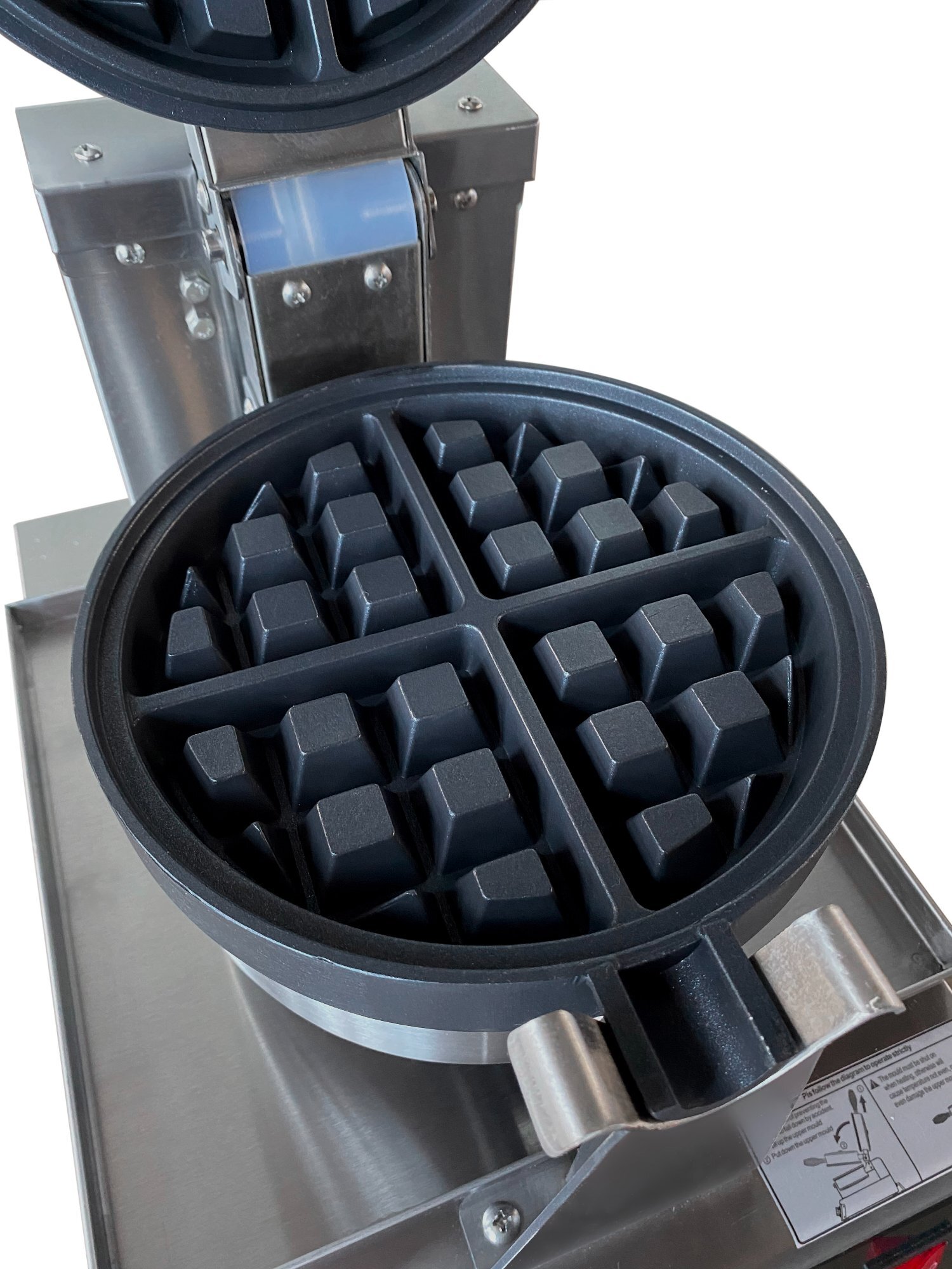 Commercial heavy duty waffle maker Round shape