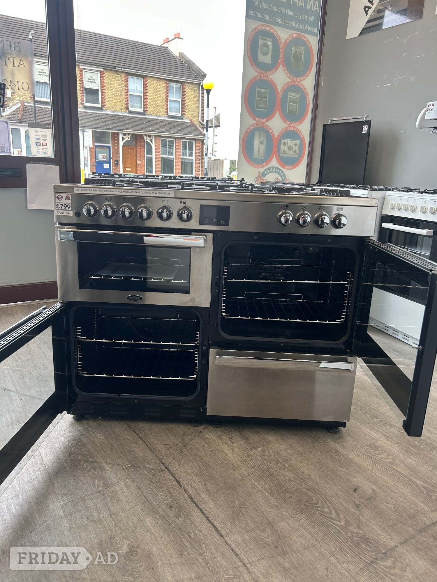 BELLING - DUEL FUEL RANGE COOKER