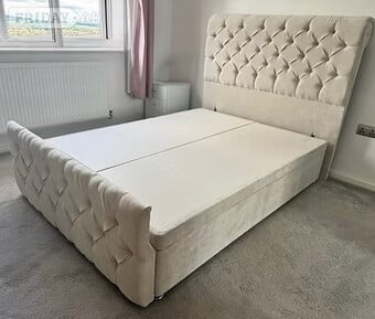 DOUBLE - ROMNEY END LIFT DIVAN OTTOMAN 