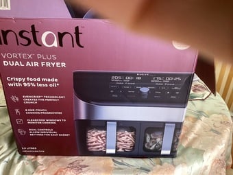 Instant vortex plus dual air fryer 7.6 litres 