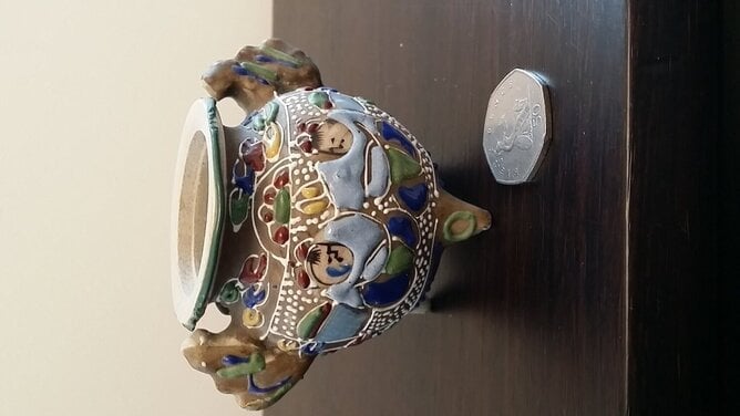 Antique Oriental Ornamental Vases Collection.