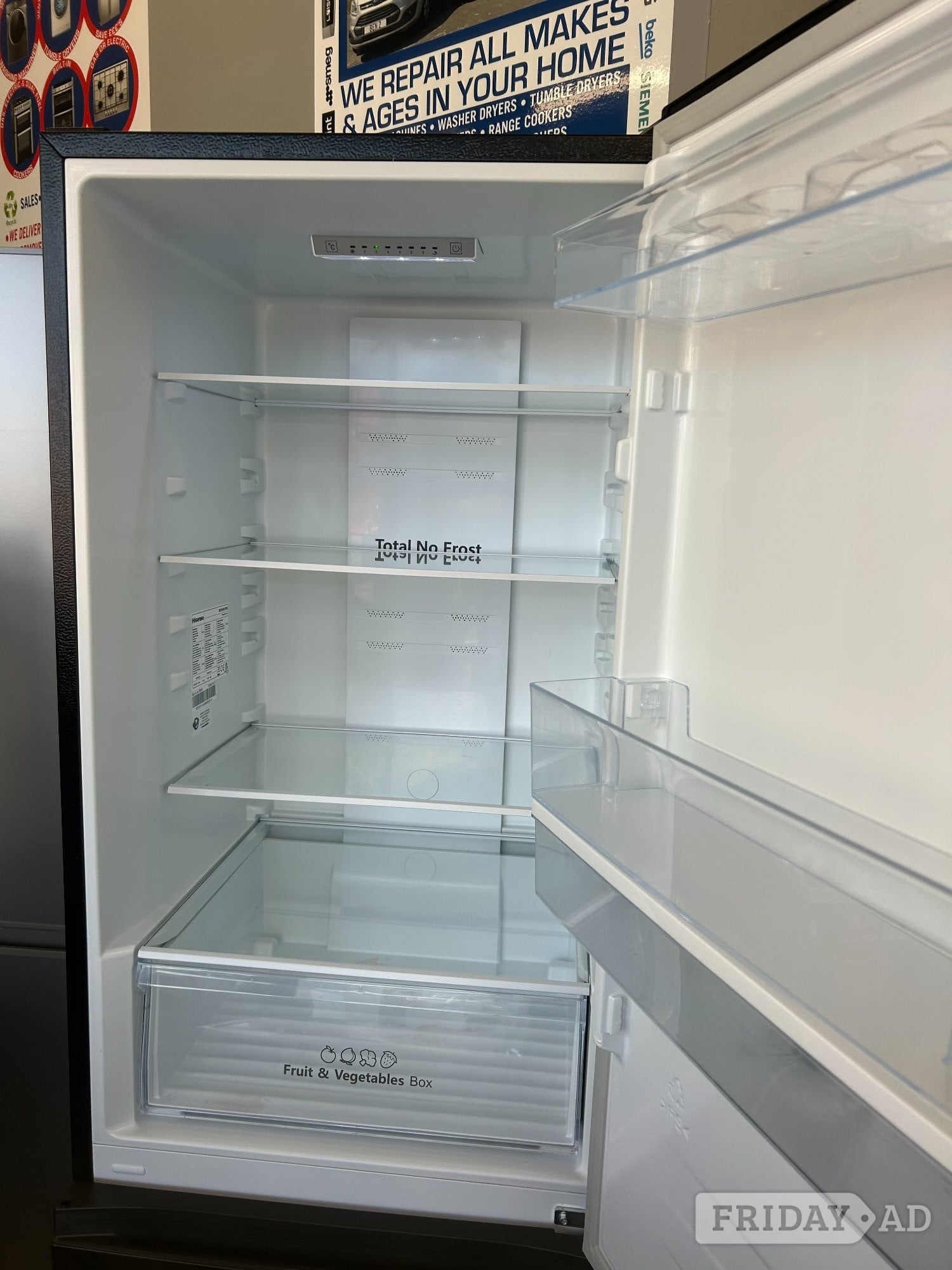 HISENSE FRIDGE FREEZER