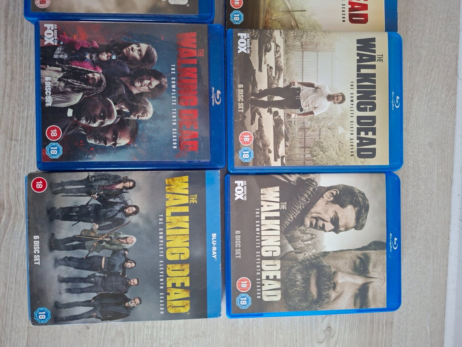 Eastbourne walking dead blu rays
