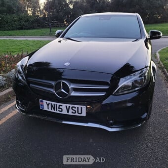 MERCEDES C200 AUTOMATIC BLUETEC AMG PREMIUM PLUS £30 ROADTAX.