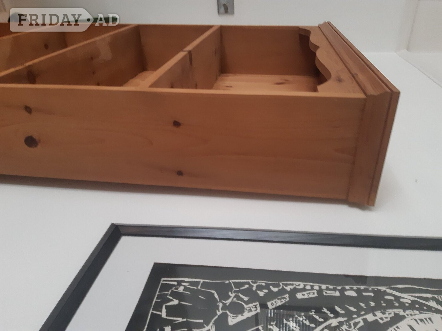 Worthing Solid Pine Bookcase / Shelving Unit – £35 ONO