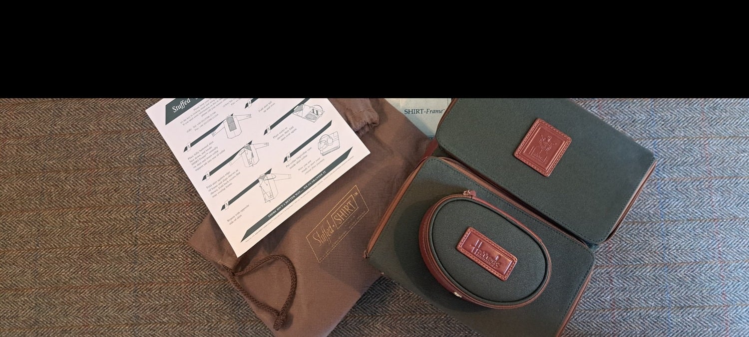 Hartley Wintney HARRODS TRAVEL ORGANISER CASE FOR SHIRTS AND ACCESSORIES 