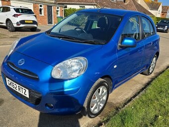 2012 Nissan Micra Acenta Automatic F/S/H
