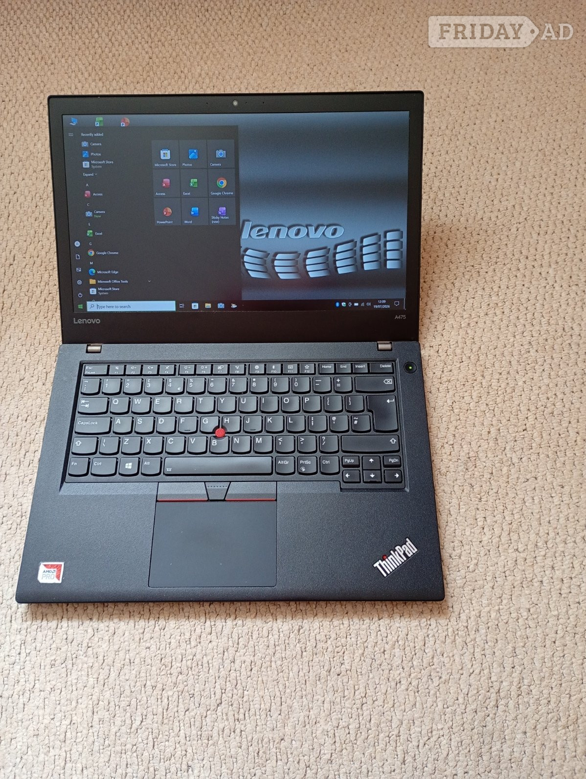 LENOVO AMD-QUAD CORE*WIN 10*UPDATES TO 2032*OFFICE 2024*128GB SSD