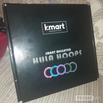 Boxed weighted kmart hula hoop