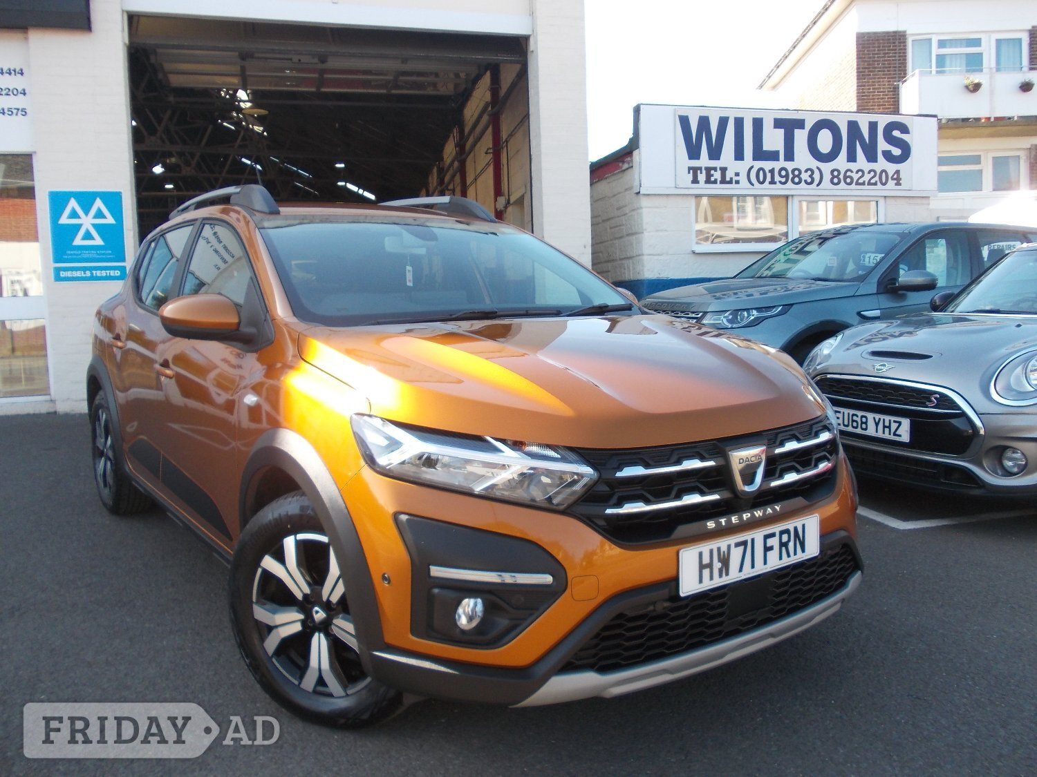 2021/HW71 DACIA SANDERO STEPWAY PRESTIGE 1.0 TCE in Shanklin