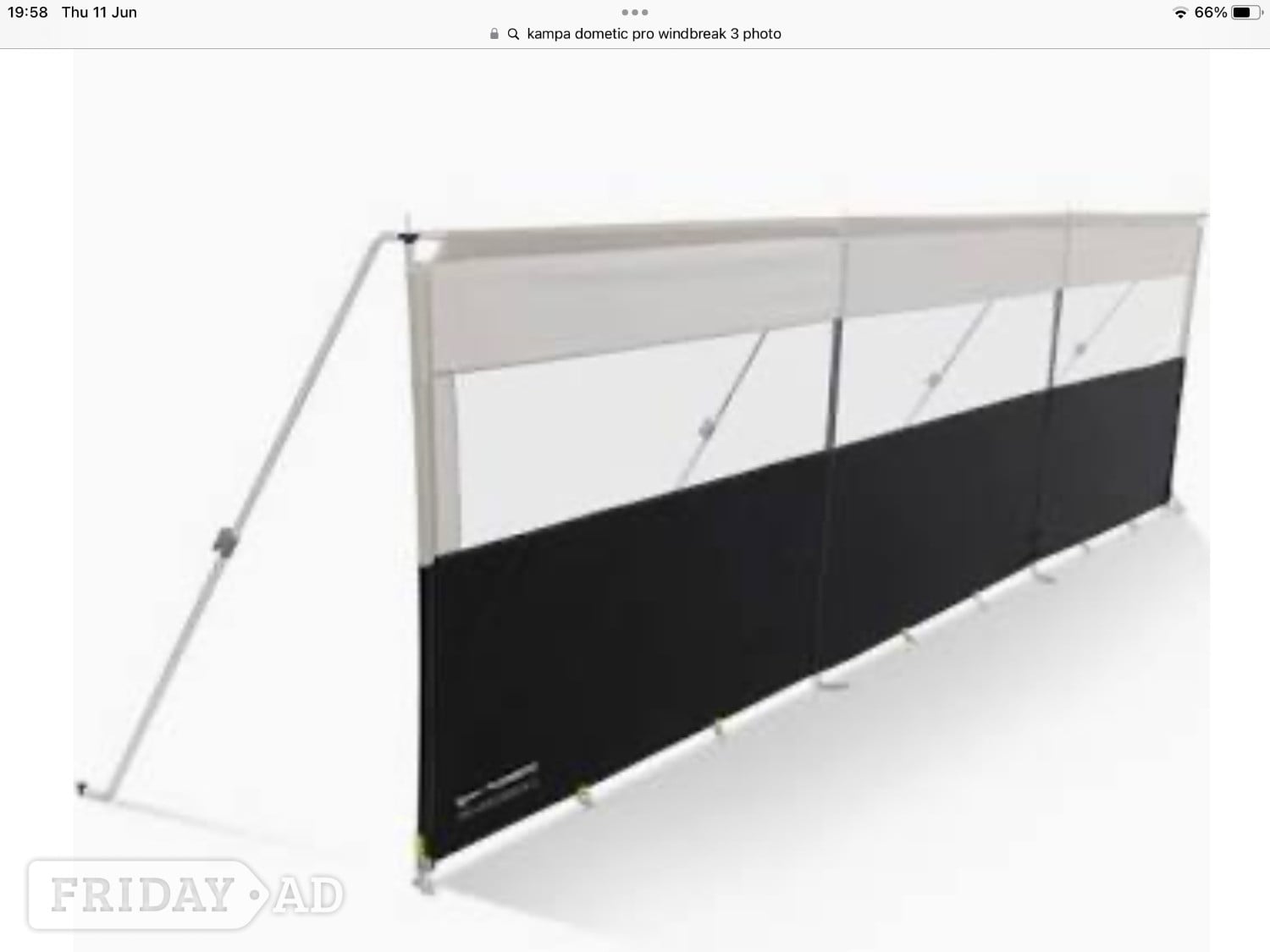 Kampa Pro windbreak 3  in Eastbourne