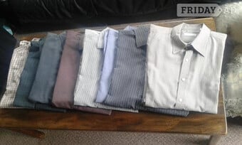 8 MENS SHIRTS £5