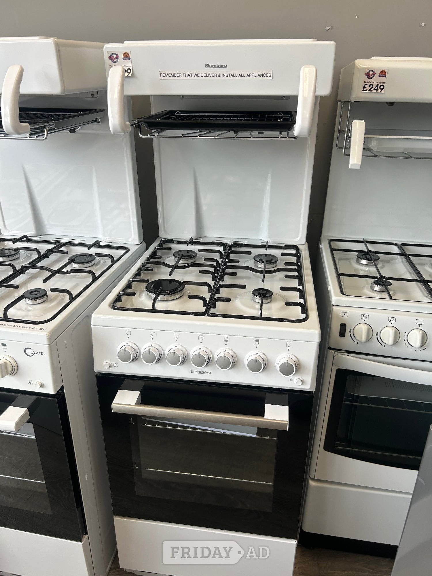 BLOMBERG - SINGLE OVEN GAS COOKER