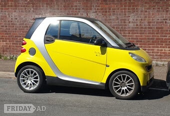 Smart Fortwo MHD 2009 mot 01/11/26 Yellow, excellent runner