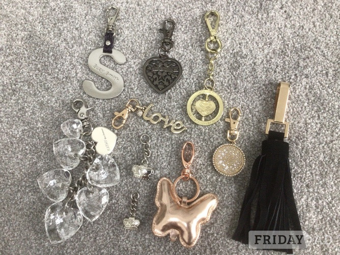 Suzy Smith & Kathy Van Zeeland bag charms in Hastings