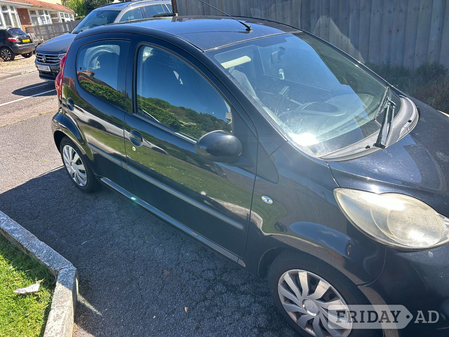 Peugeot 107 5 Door in Black - Cars