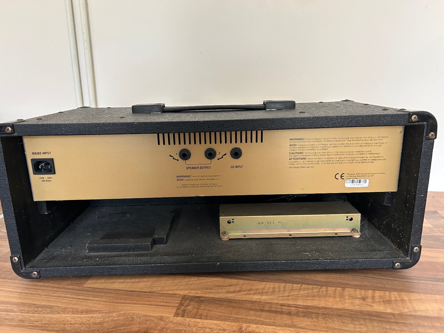 Marshall 100 watt Amplifier Head - Musical Instruments