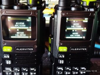 ALERVITES UV-K61-PRO- (BAOFENG) Twin Pack -Two-Way Radio- 