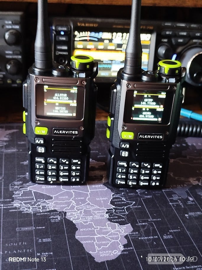 ALERVITES UV-K61-PRO- (BAOFENG) Twin Pack -Two-Way Radio- 