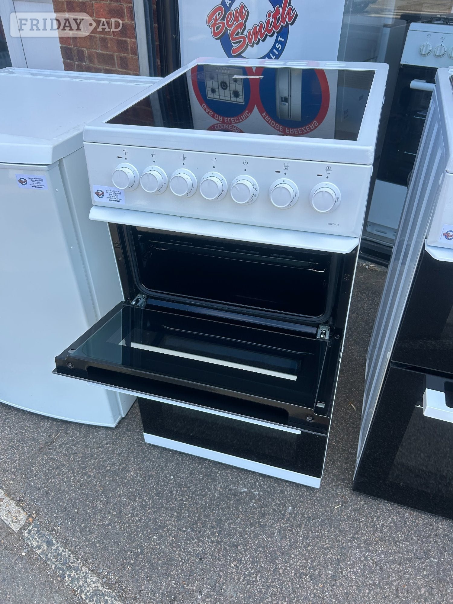 BEKO 50CM CERAMIC ELECTRIC COOKER