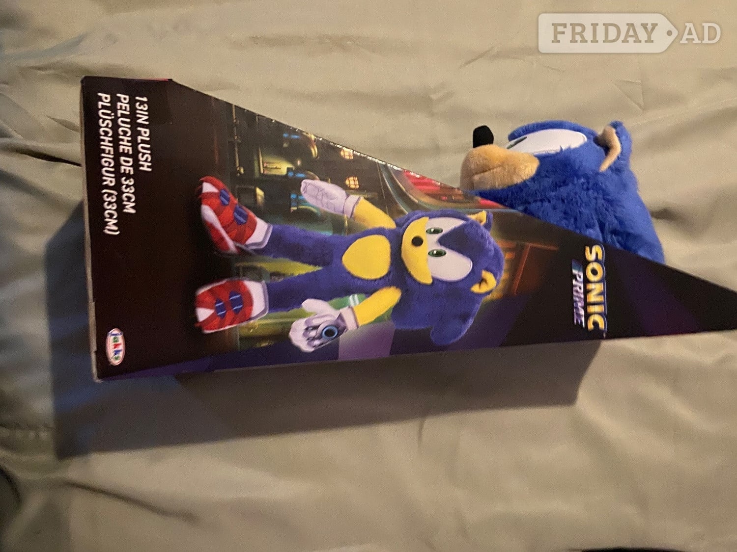 Sonic the hedgehog plush toy