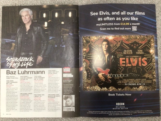 NME Elvis Film Special Edition magazines - Movies, Games, Books & Music