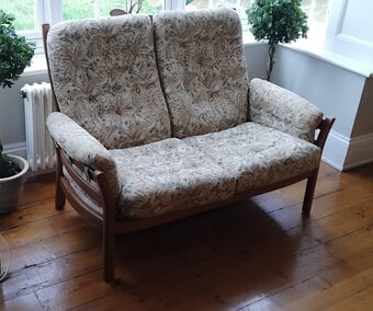 Ercol 2 Seater Settee, As New