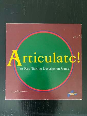 Vintage Articulate Board Game 