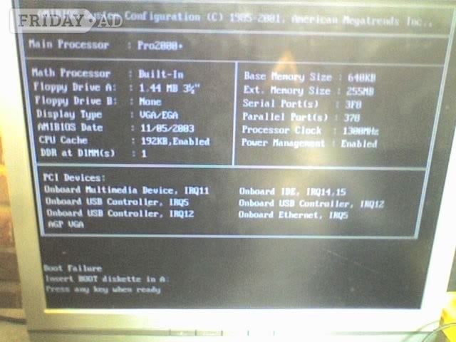 PC Chips M810D Motherboard with CPU, HS Fan & 256Mb SDRAM - USED - Computers & Electronics in Waterlooville