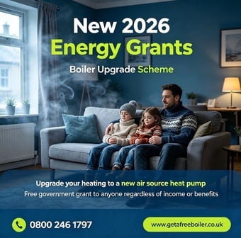 Free Boiler upgrade grants. 