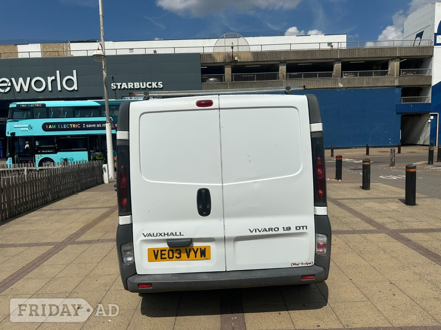 2003 Vauxhall Vivaro 2700 SWB - New Years MOT - NO VAT - Vans & Commercial Vehicles