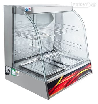   Share COMMERCIAL FOOD WARMER DISPLAY CABINET SHOWCASE PERFECT F