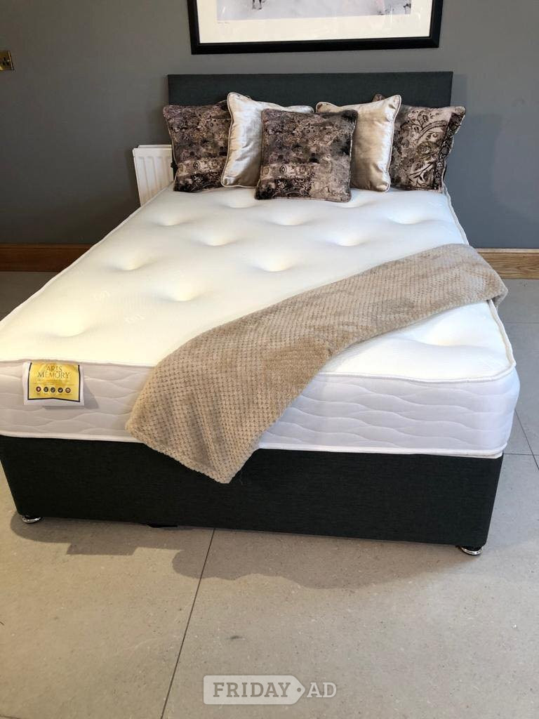 Divan Bed with optional – Mattress – Storage – Headboard - Furniture