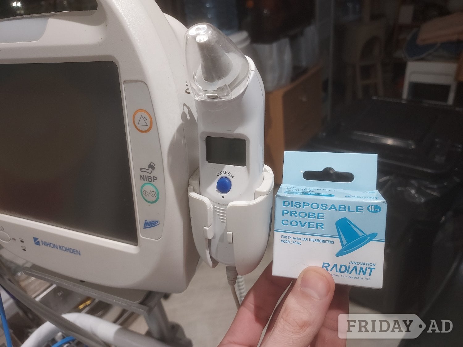 touchscreen patient monitor 