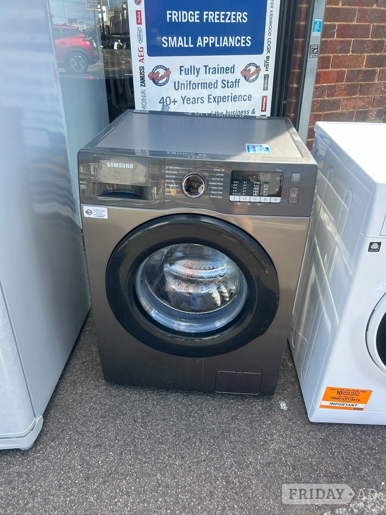 SAMSUNG 9KG WASHING MACHINE in St. Leonards-On-Sea