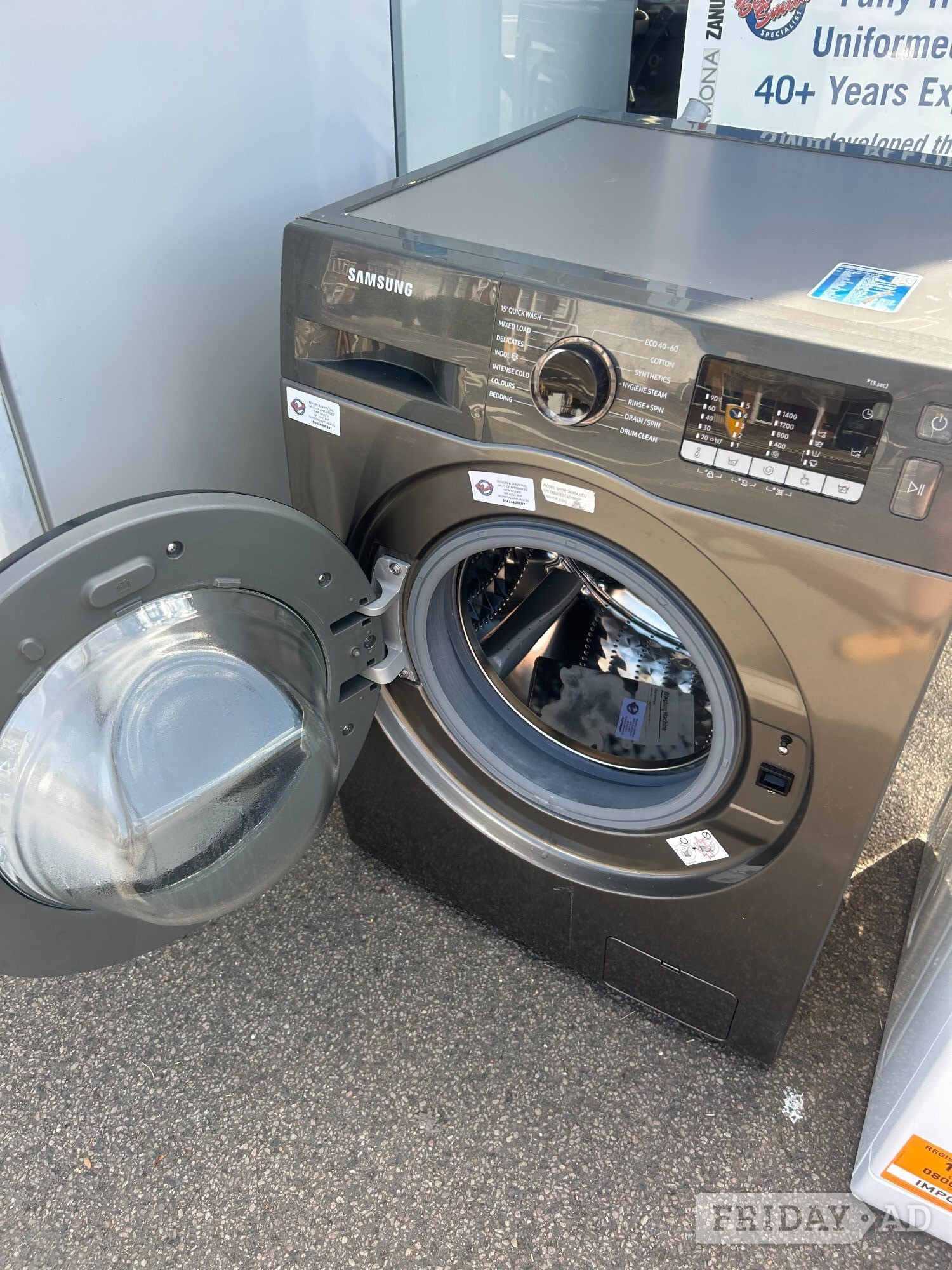 SAMSUNG 9KG WASHING MACHINE