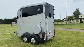 2020 Ifor Williams HBX 403 Silver-  Single Horse Trailer