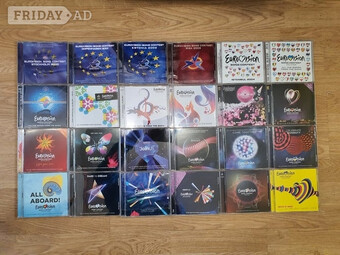 2000 - 2023 24 YEARS OF THE EUROVISION SONG CONTEST OFFICIAL CD COLLECTION & MP3 FILES ON USB DONGLE