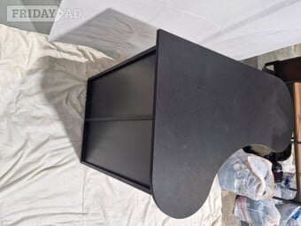 Black Computer Table