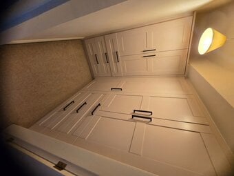 Bespoke shaker style fitted wardrobes 