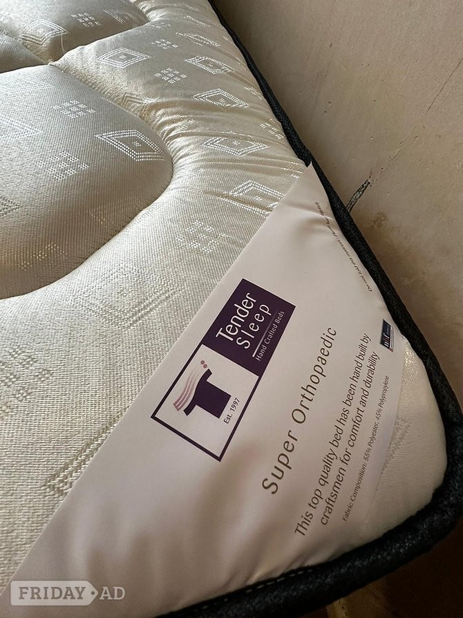 SINGLE TENDER SLEEP 9/10 INCH SUPER ORTHOPAEDIC MATTRESS 