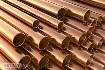 Copper tubes various sizes 