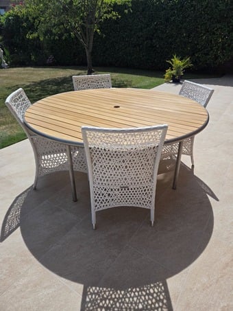 Westminster Garden Furniture table & 4 chairs