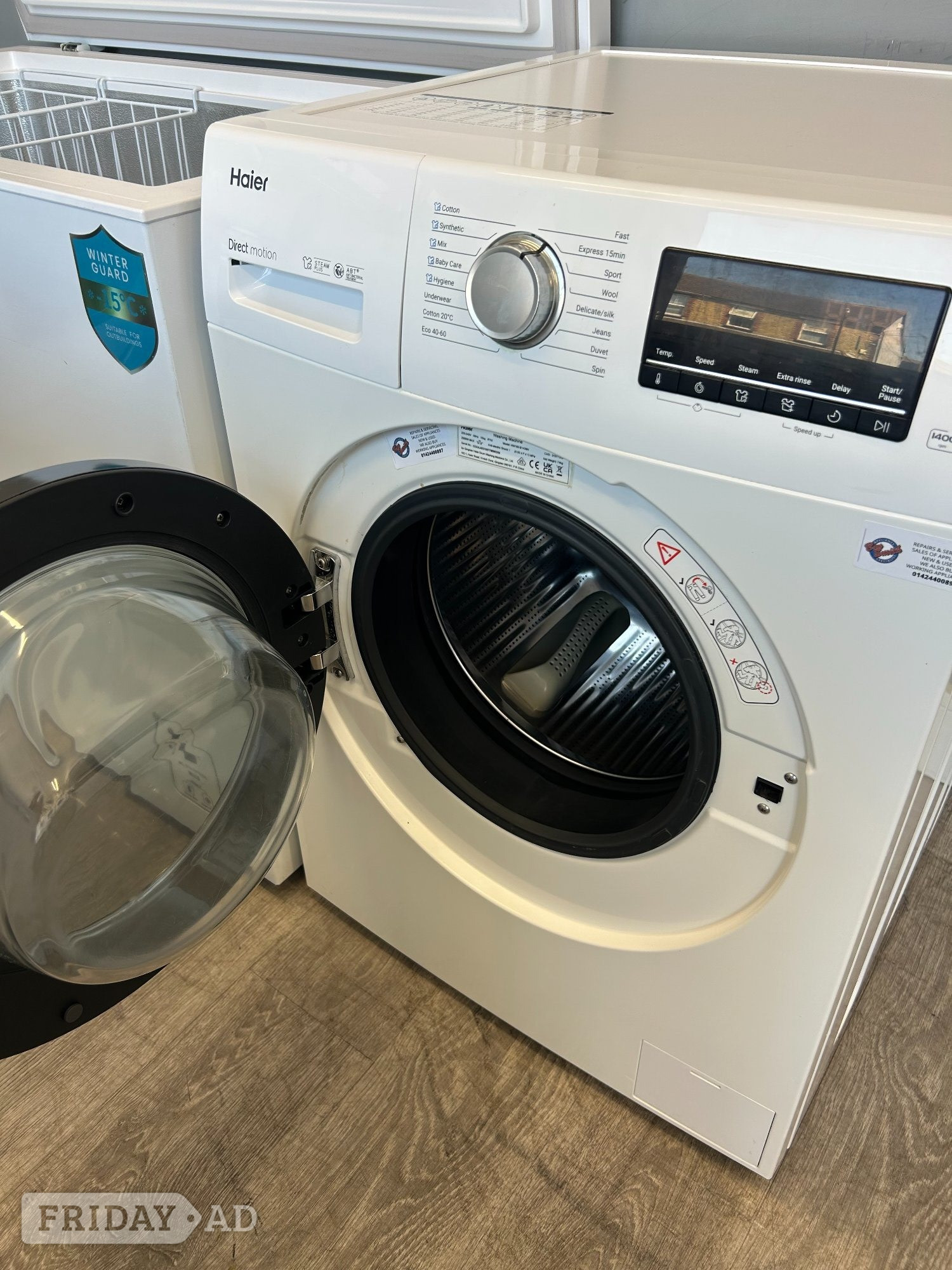 HAIER 10KG WASHING MACHINE