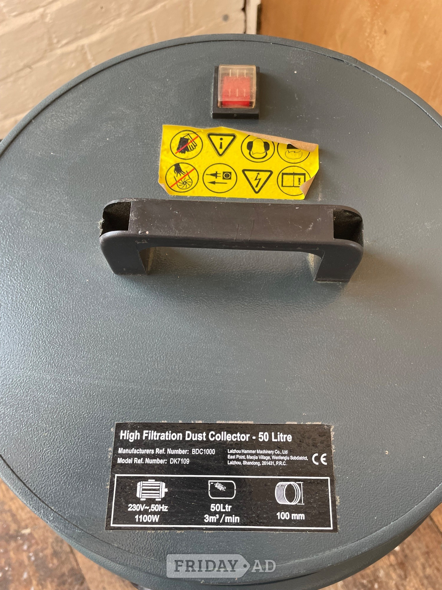 Fine Filter Dust Extractor - DIY in Eastbourne