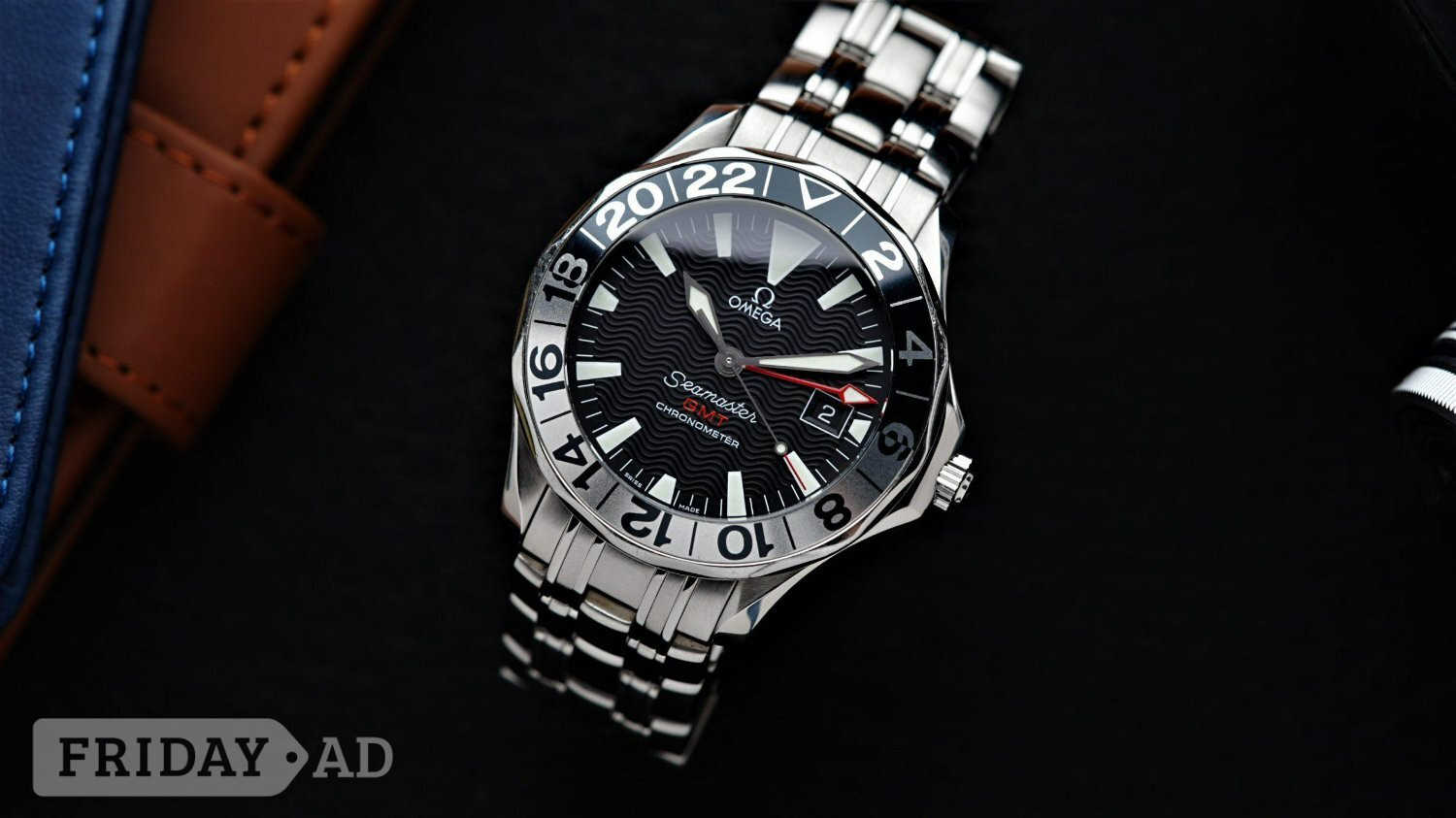 Worthing WANTED: Omega Seamaster GMT 50th anniversary model (Circa 1999).